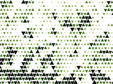 Background With Green Triangles General Geometric Design For Patterns