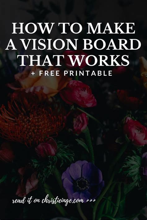 How To Make A Vision Board That Actually Works Self Love Quotes