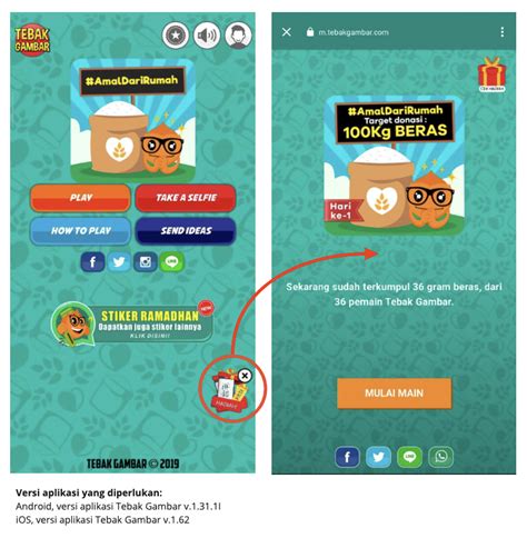 Permainan ini akan mengajak imajinasimu untuk menerka potongan gambar yang khusus dirancang untuk bulan. #AmalDariRumah di Bulan Ramadan - Tebak Gambar