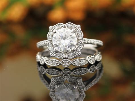 Vintage Wedding Ring Sets Abc Wedding