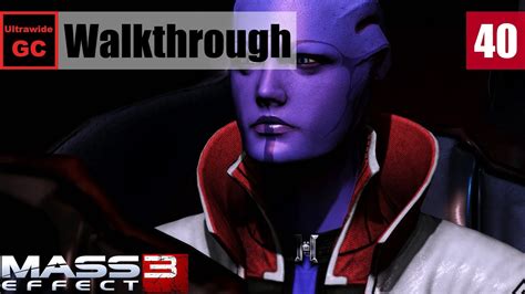 Mass Effect 3 40 Citadel Aria Tloak Walkthrough Youtube