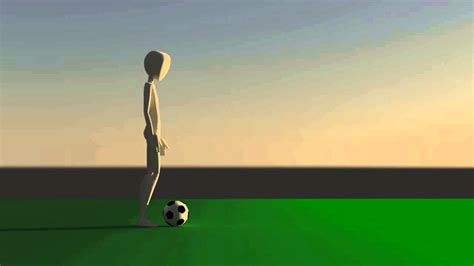 Football Kick Animation Youtube