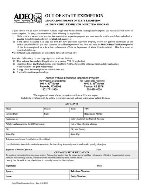 Out Of State Form Fill Out And Sign Online Dochub