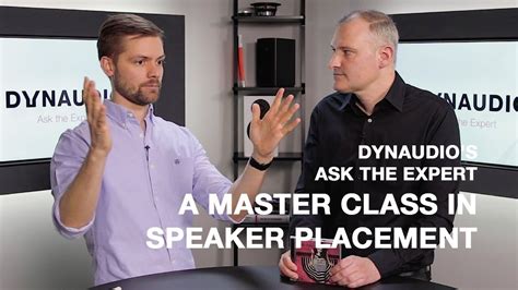 A Master Class In Speaker Placement Youtube