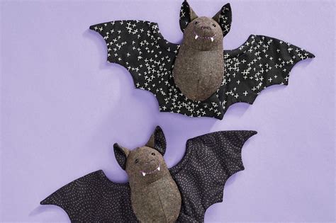 Make This Bat Plush Pattern For Halloween Gathered