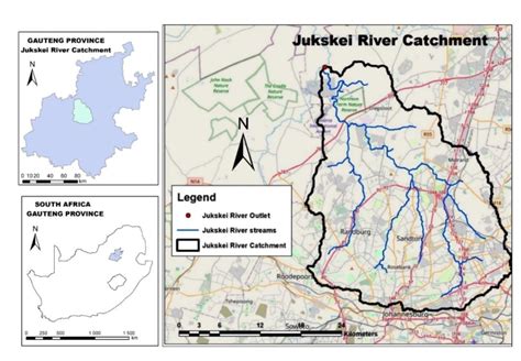 Location Of The Jukskei River Catchment Download Scientific Diagram