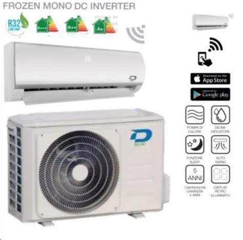 Climatizzatore Condizionatore Diloc Serie Frozen R Btu A Wifi