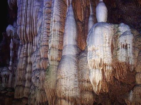 Some Very Pretty Formations In The Side Of A Big Rock Formation With