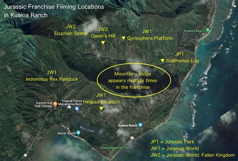 [kualoa Ranch] Jurassic Park And World Filming Location Tour On Oahu Hawaii