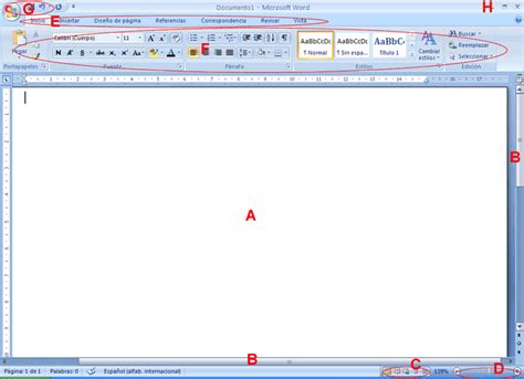 Tutorial Microsoft Office Word 2007 Inicio De Word 2007