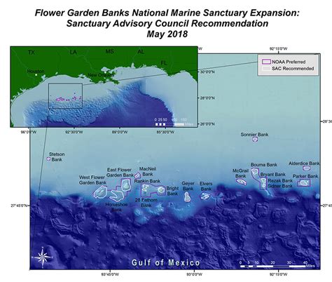 Flower Garden Banks National Marine Sanctuary Expansion Connectivity
