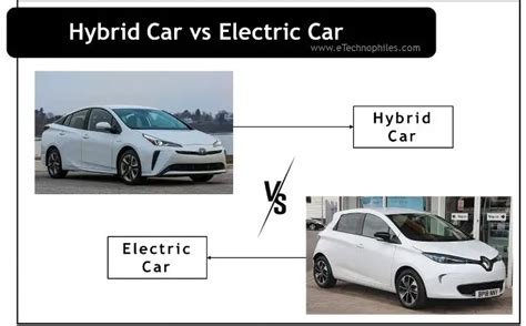 Electric Cars Vs Hybrid Cars 6 Key Differences