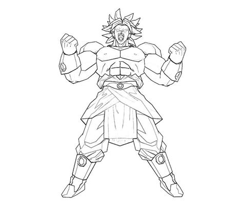 Free Broly Coloring Pages Download Free Broly Coloring Pages Png