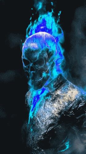 Skeleton Skull GIF Skeleton Skull Flames Discover Share GIFs