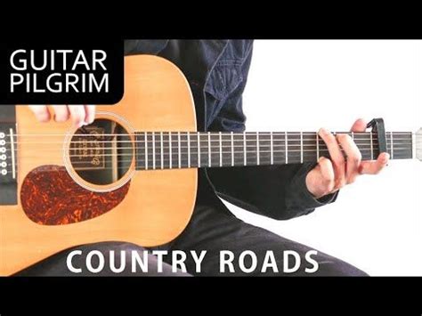 bridge em d7/f# g i hear her voice in the morning hours she calls me c g d the radio reminds me of my home far away. How To Play 'Country Roads' by John Denver - YouTube | Guitar, John denver country roads, Easy ...