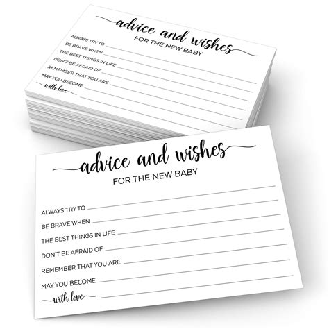 Free Printable Baby Cards Templates Of Baby Advice Ca