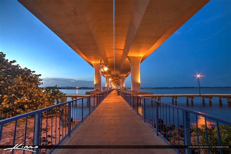 Roosevelt Bridge Stuart Florida Under The Bridge Hdr Photography By Captain Kimo