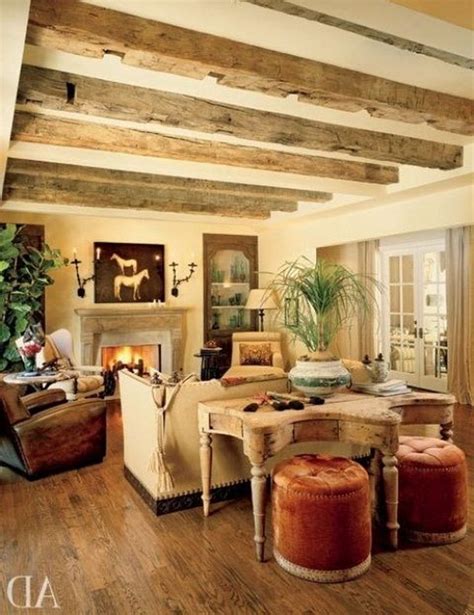 35 Stunning Living Room Design Ideas With Wooden Beams Page 20 Of 32