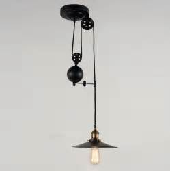 And always consider the space between your lamp and the surface of the counter (you don't want the fixtures to hang too low). Retro Hanging Ceiling Light Vintage Industrial Pendant ...