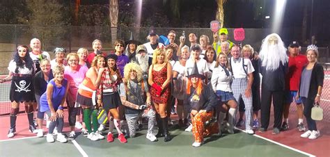 Pickleball Club Hosts Costume Potluck Mixer The Friday Flyer