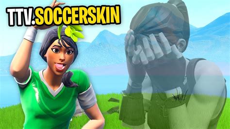 I Used A Soccer Skin And Turned Into A God On Fortnite Try Hard