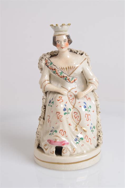 Staffordshire Pottery Figures Fanny Campbell