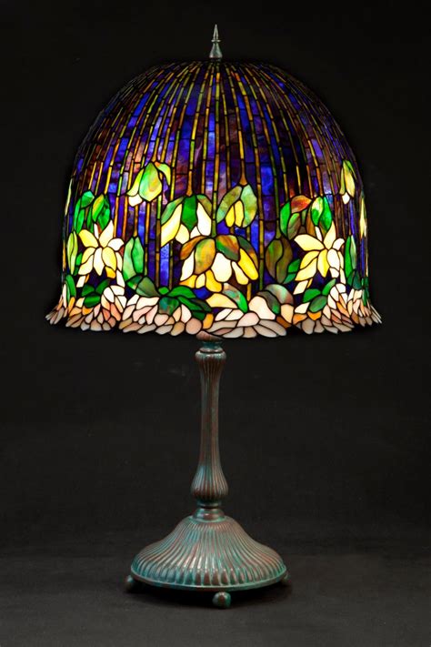18 Lotus Tiffany Lamp Lamp Table Lamp Desk Lamp Stained Glass Lamp