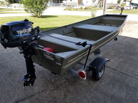 2017 12 Tracker Jon Boat Motor And Trailer — Florida Sportsman