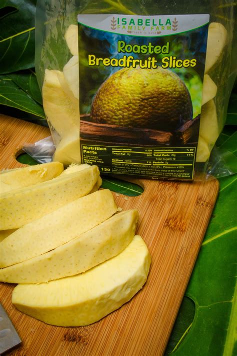 3 Packs of Sliced Roasted Breadfruit (14 oz each) – Isabellafamilyfarms