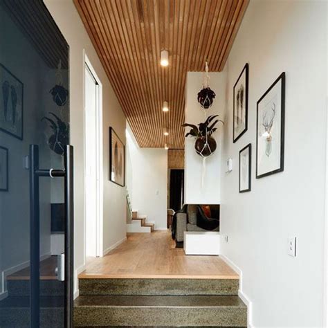 Hallwayentrance Timber Ceiling Wallpaper Ceiling Wooden Ceilings