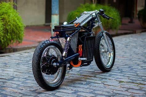 Savage From Night Shift Bikes Electric Cafe Racer Hybrid Electric