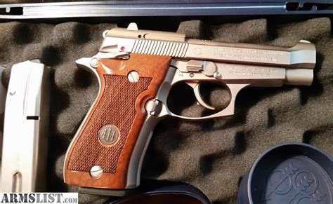 Armslist For Sale Beretta 84fs Cheetah 380 Acp Nickel Finish