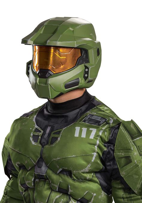 Adult Halo Infinite Master Chief Full Helmet Video Game Accessories