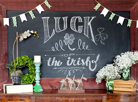 22 DIY St Patrick S Day Decorating Ideas On Mantels And Console Tables