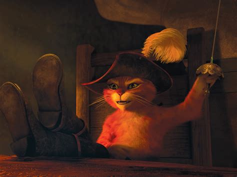 Shrek Spinoff Puss In Boots Tops Box Office Cbs News