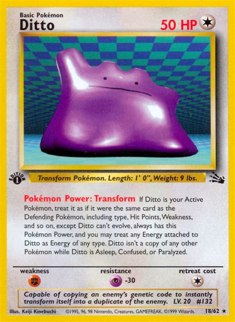 Ditto Pokémon Myp Cards