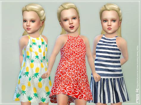 Toddler Dresses Collection P103 Found In Tsr Category Sims 4 Toddler