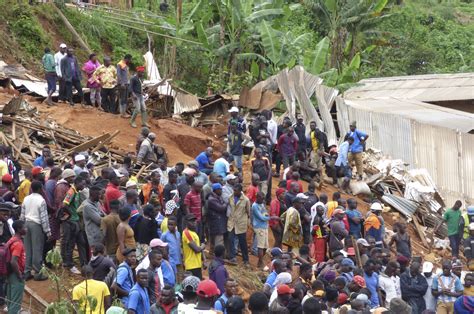 Heavy Rains Landslide In Cameroons West Kill At Least 34 The