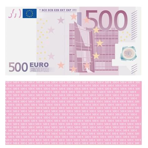 Wenn deiner sowas nicht hat reflektiert der geldschein beim scannen eine andere farbe und es wird somit ein sichtbar. 100X 500 Euro Premium Spielgeld 119 x 60 mm Geld Banknoten ...