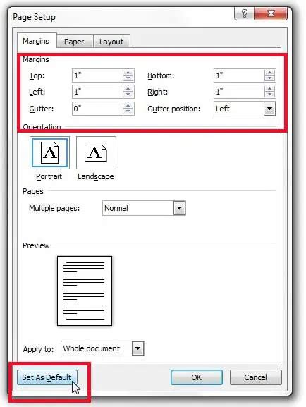 How To Set Default Margins In Word Solve Your Tech