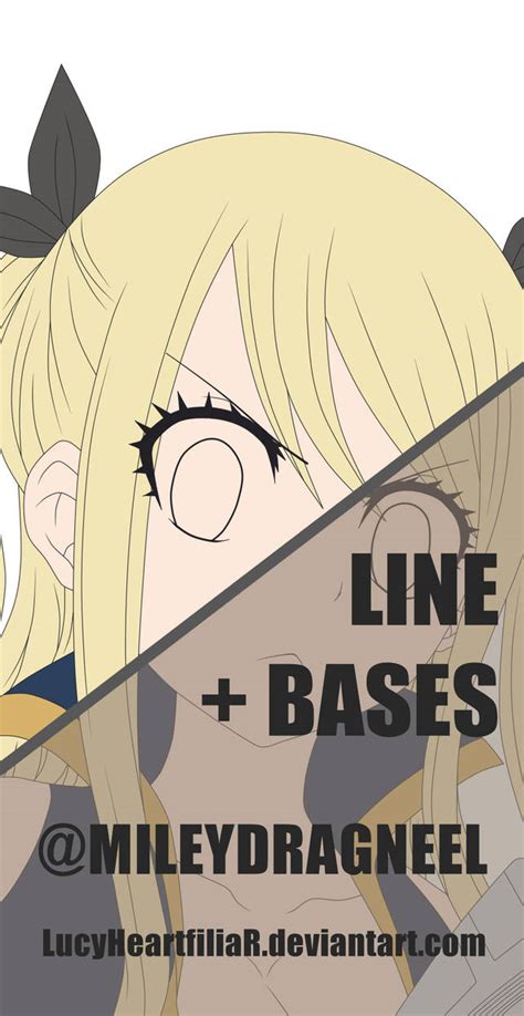 Lucy Heartfilia Chapter 23 Lineart Bases By Mileydragneelve On
