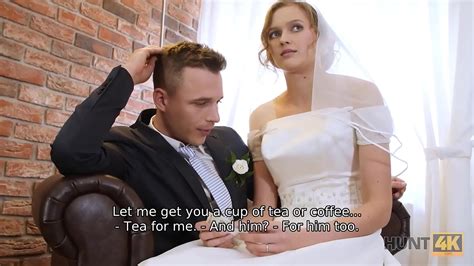 Hunt4kand Czech Newlywed For Money Gets Drilled In Front Of Her Groom