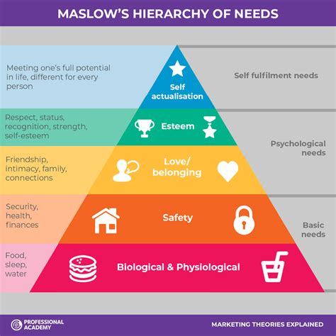 five levels of maslow s hierarchy of needs