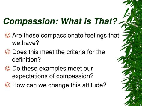 Ppt Compassion What Is That Powerpoint Presentation Free Download