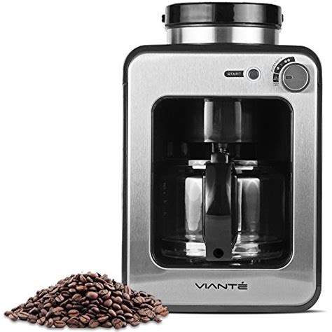 We graded each top pick in 5 key categories to find the undisputed #1. Viante CAF-50 Grind and Brew Coffee Maker with built in ...