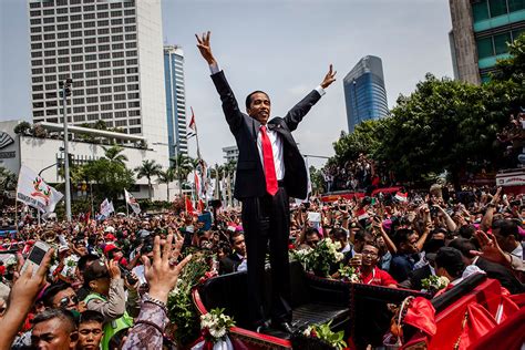 Indonesia President Joko Jokowi Widodo Sworn In At Inauguration Ceremony In Jakarta