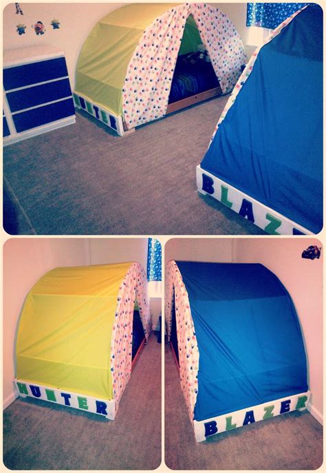 Bunk beds with tent for children. 25+ bästa Bed tent idéerna på Pinterest | Sänghimmel, Kura ...