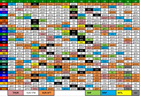 The close up of the entire year is getting close to. Nfl Schedule 2020 Printable