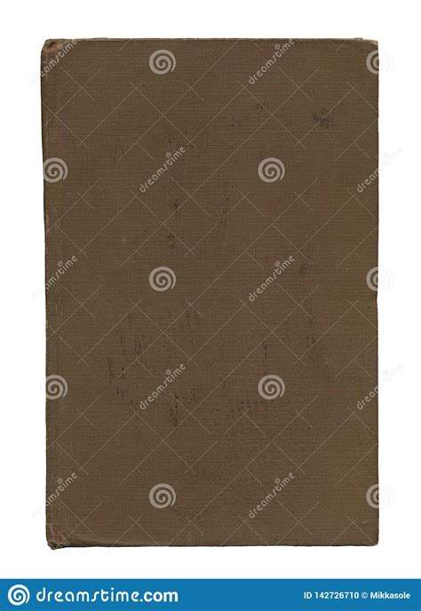 blank  damaged book cover mockup close  isolated  white vintage texture surface