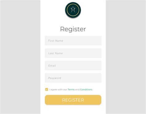 User Registration Form On Behance